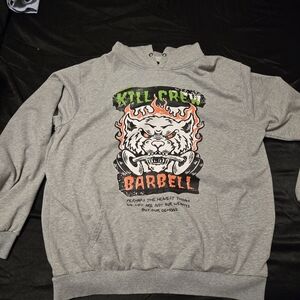 Kill Crew Gray Graphic Men's Crewneck Sweater